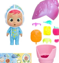 CRY BABIES -MINI POUPEE MAGIC TEARS TROPICAL SHINY SHELL
