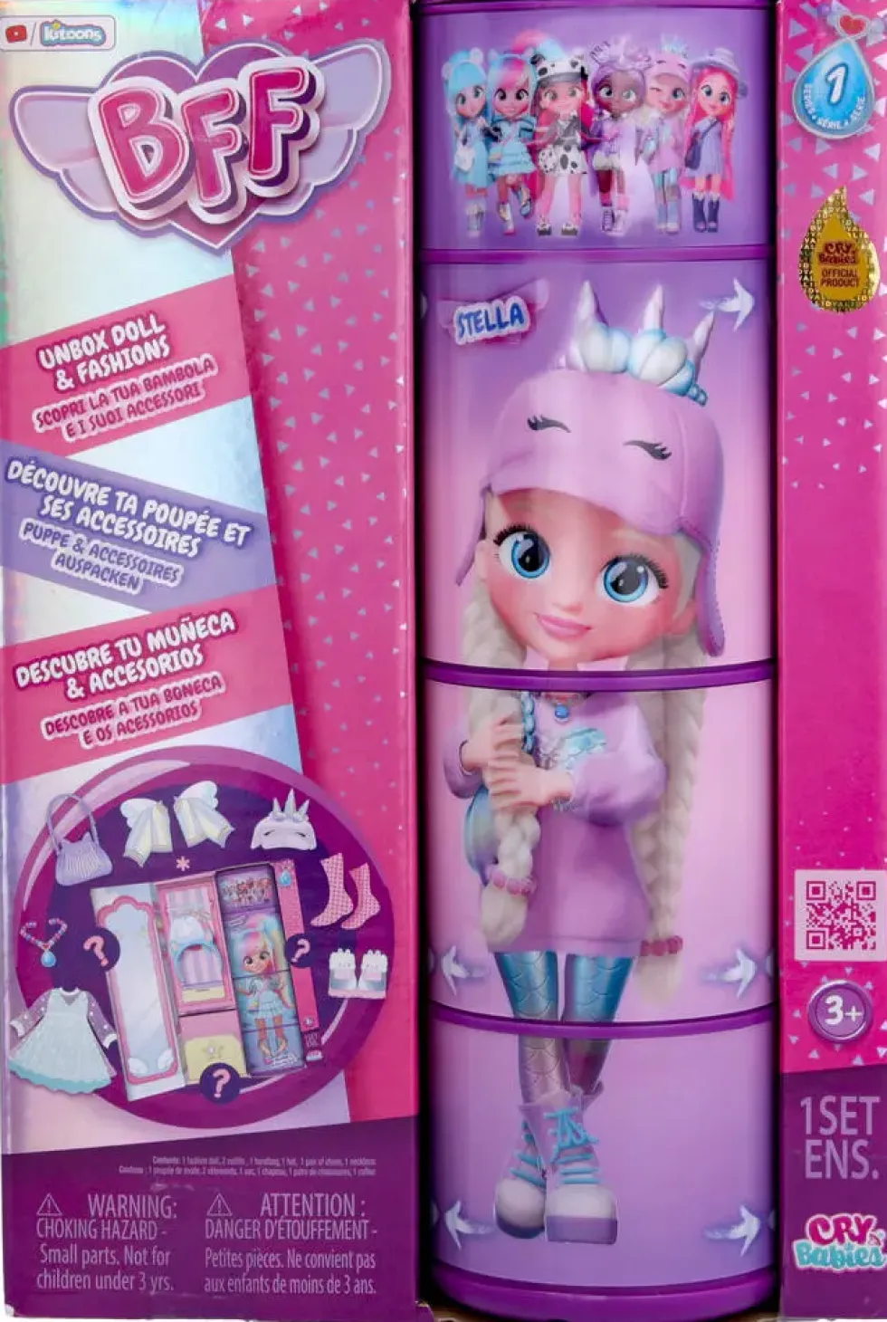CRY BABIES POUPEE BEST FRIENDS FOREVER STELLA