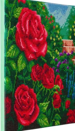 CRYSTAL ART KIT TABLEAU BRODERIE DIAMANT 30X30CM T. KINKADE