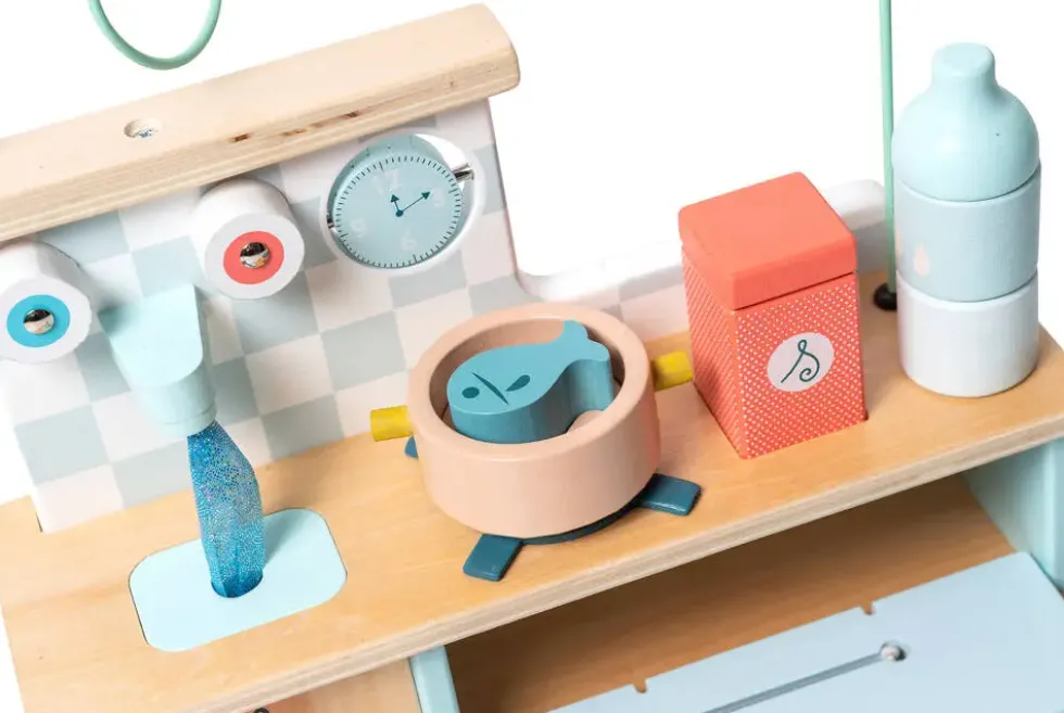 CUISINE D'EVEIL MULTI-ACTIVITES EN BOIS