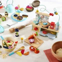 CUISINE D'EVEIL MULTI-ACTIVITES EN BOIS