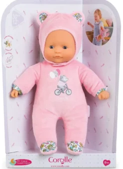 CŒUR OURS ROSE - COROLLE MON DOUDOU