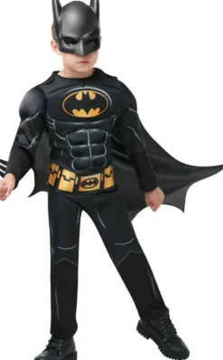 DC COMICS BATMAN - DEGUISEMENT LUXE - TAILLE S 3-4 ANS