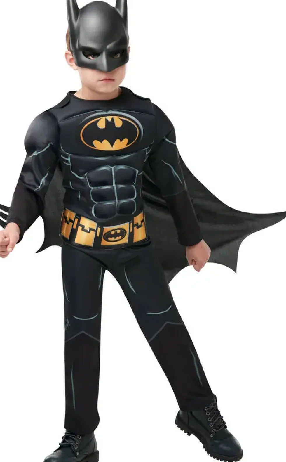 DC COMICS BATMAN - DEGUISEMENT LUXE - TAILLE S 3-4 ANS