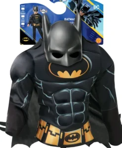 DC COMICS BATMAN - DEGUISEMENT LUXE - TAILLE S 3-4 ANS