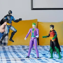 DC COMICS BATMAN - FIGURINES PACK BATMAN ROBIN LE JOKER 30 CM
