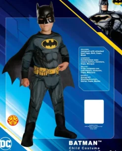 DC COMICS - DEGUISEMENT BATMAN - TAILLE L 7-8 ANS