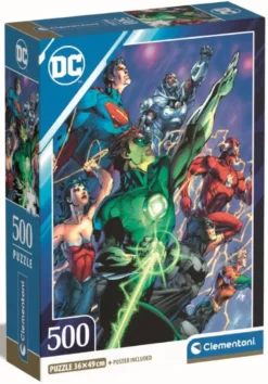 DC COMICS - JUSTICE LEAGUE - PUZZLE COMPACT 500 PIECES