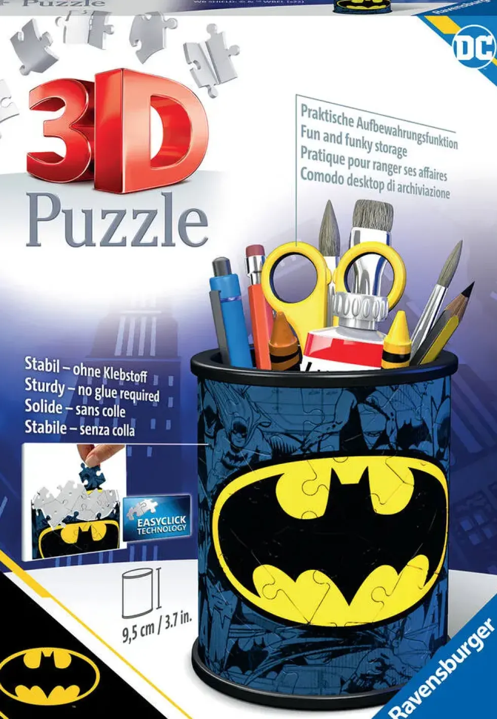 DC COMICS - PUZZLE - BATMAN - POT A CRAYON 3D