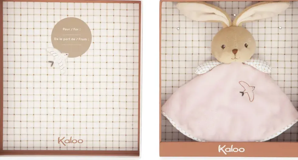 DD LAPIN ROND ROSE