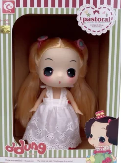 DDUNG - POUPEE ROBE CHAMPETRE 18 CM