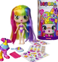 DECORA GIRLZ - MINI POUPEE FASHION A PERSONNALISER - DECORA