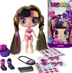 DECORA GIRLZ - MINI POUPEEFASHION A PERSONNALISER - LUNA