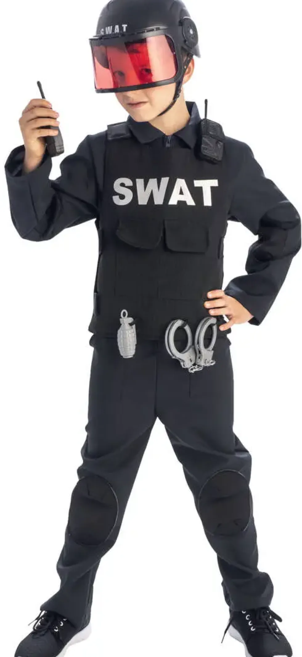 DEGUISEMENT AGENT DU SWAT TAILLE 5-7 ANS