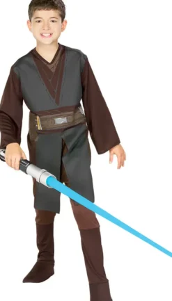 DEGUISEMENT ANNAKIN SKYWALKER AVEC SABRE LASER TAILLE L 7-8 ANS