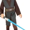 DEGUISEMENT ANNAKIN SKYWALKER + SABRE LASER LUMINEUX TAILLE S 3-4 ANS