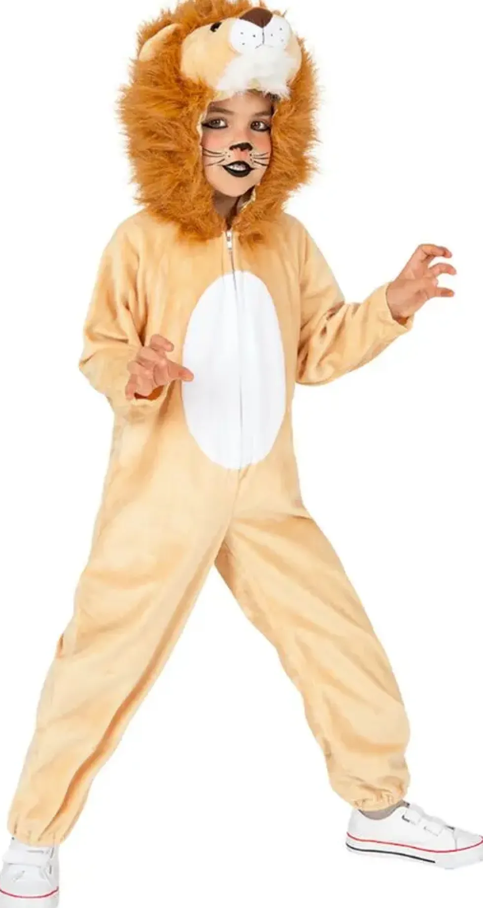 DEGUISEMENT AVEC EFFET SONORE LION - TAILLE 3-4 ANS