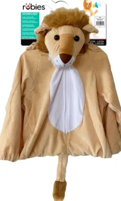 DEGUISEMENT AVEC EFFET SONORE LION - TAILLE 3-4 ANS