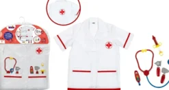 DEGUISEMENT BLOUSE DOCTEUR ET ACCESSOIRES