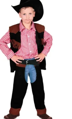 DEGUISEMENT COW BOY ENFANT 3 PIECES TAILLE 116 CM