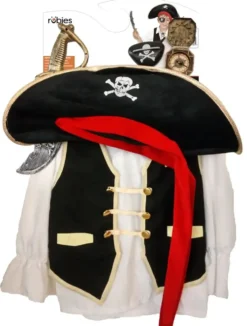DEGUISEMENT ET ACCESSOIRES PIRATE - TAILLE5-8 ANS
