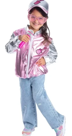 DEGUISEMENT ET ACCESSOIRES POP STAR - TAILLE 5-8 ANS