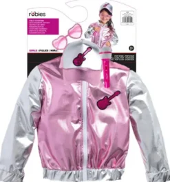 DEGUISEMENT ET ACCESSOIRES POP STAR - TAILLE 5-8 ANS