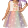 DEGUISEMENT LICORNE LUMINEUSE - M 5-7 ANS