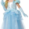 DEGUISEMENT LUXE PRINCESSE BLEUE TAILLE 7-8 ANS