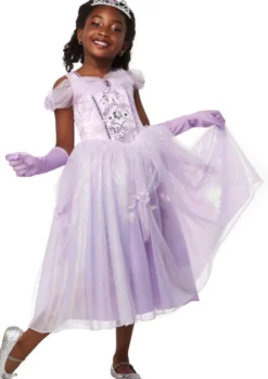 DEGUISEMENT LUXE PRINCESSE LAVANDE TAILLE 5-6 ANS