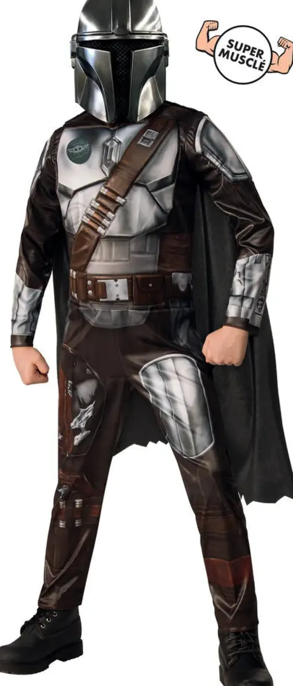 DEGUISEMENT LUXE THE MANDOLORIAN TAILLE XL - 9 - 10 ANS
