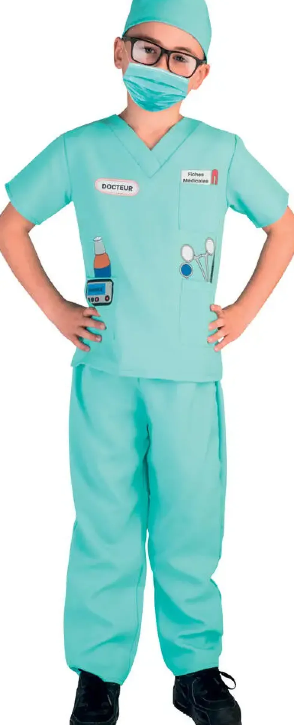 DEGUISEMENT MEDECIN COLLECTION METIER TAILLE 5-7 ANS