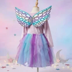 DEGUISEMENT ROBE LICORNE TAILLE 5-7 ANS