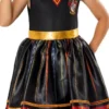 DEGUISEMENT ROBE LUXE HERMIONE + BAGUETTE + LUNETTES TAILLE M 5-6 ANS