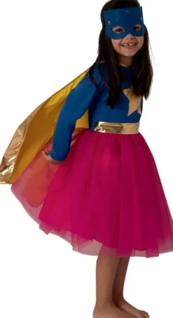 DEGUISEMENT SUPER HEROINE - TAILLE 5-7 ANS