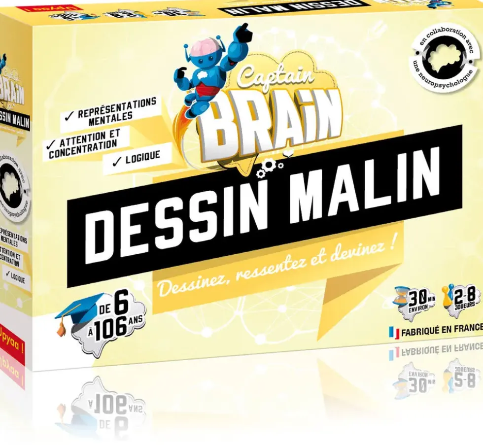 DESSIN MALIN - REPRESENTATION VISIO SPATIALE - 6 A 106 ANS
