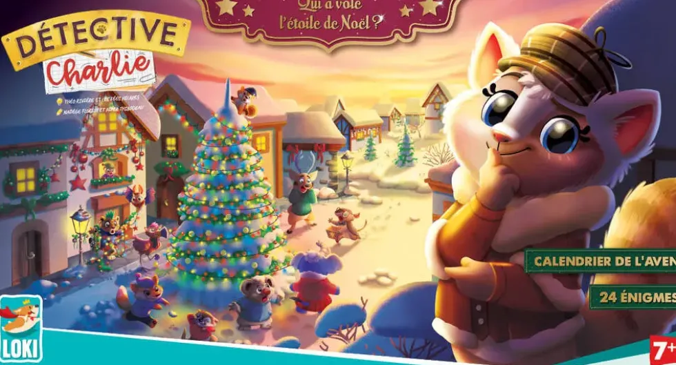 DETECTIVE CHARLIE : CALENDRIER DE L'AVENT