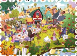 DETECTIVE PUZZLE - LA FERME - 108 PIECES