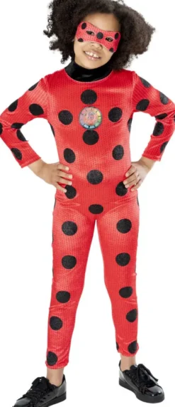 DÉGUISEMENT LUXE LADYBUG- TAILLE S 3-4 ANS