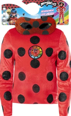 DÉGUISEMENT LUXE LADYBUG- TAILLE S 3-4 ANS
