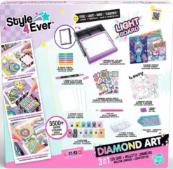 DIAMANT'ART MALLETTE LED 3 EN 1