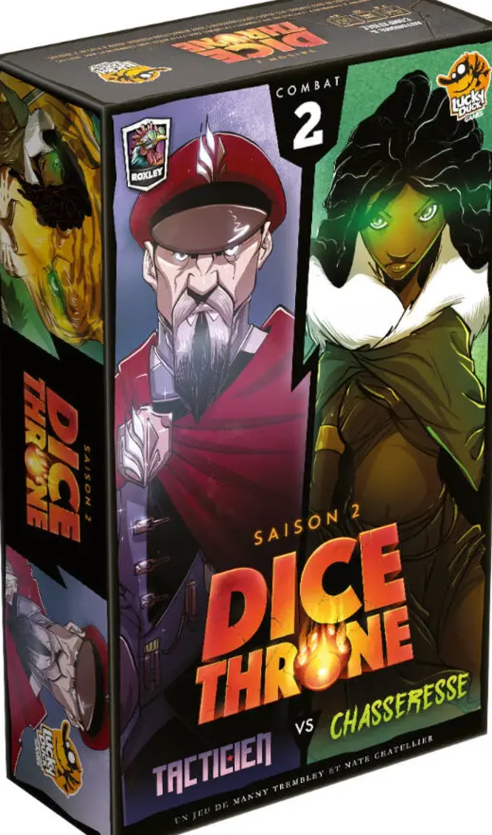 DICE THRONE S2 - TACTICIEN VS CHASSERESSE