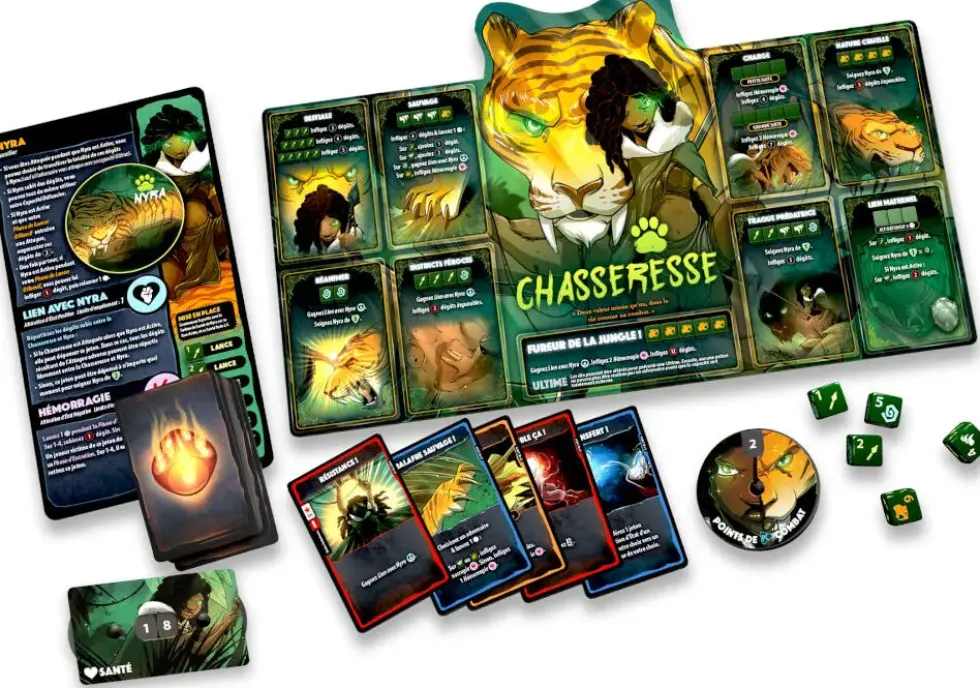 DICE THRONE S2 - TACTICIEN VS CHASSERESSE