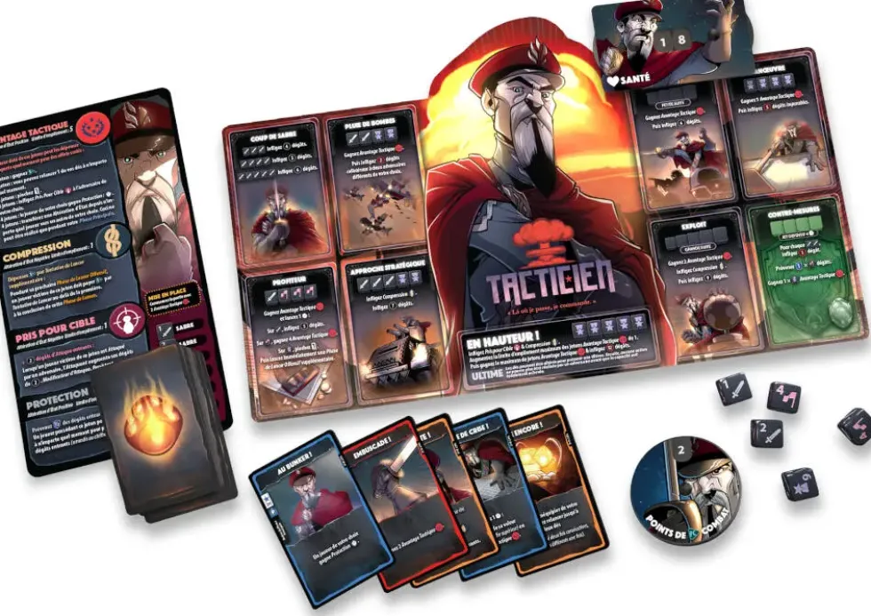 DICE THRONE S2 - TACTICIEN VS CHASSERESSE