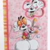 DIDDL -CARNET A4 RIGIDE MOTIF FLEUR