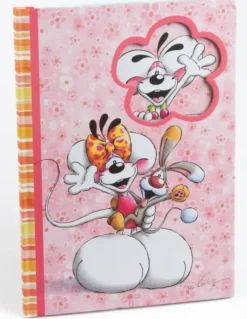 DIDDL -CARNET A4 RIGIDE MOTIF FLEUR