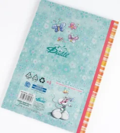 DIDDL -CARNET A4 RIGIDE MOTIF FLEUR