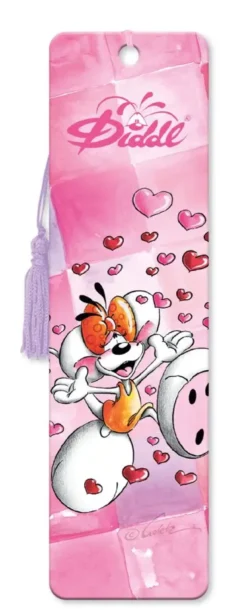 DIDDL COEUR - MARQUE-PAGE 3D LENTICULAIRE