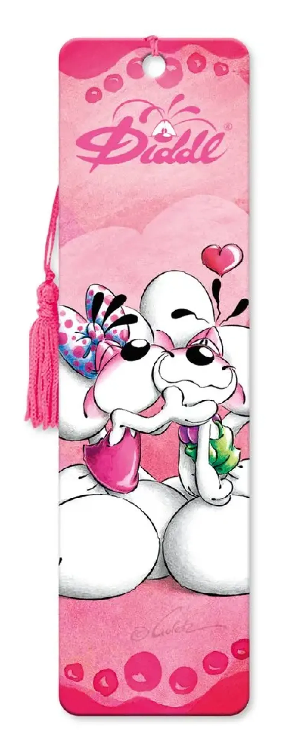 DIDDL COEUR - MARQUE-PAGE 3D LENTICULAIRE