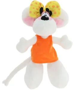 DIDDL - PELUCHE DIDDLINA EN ROBE ORANGE 30CM